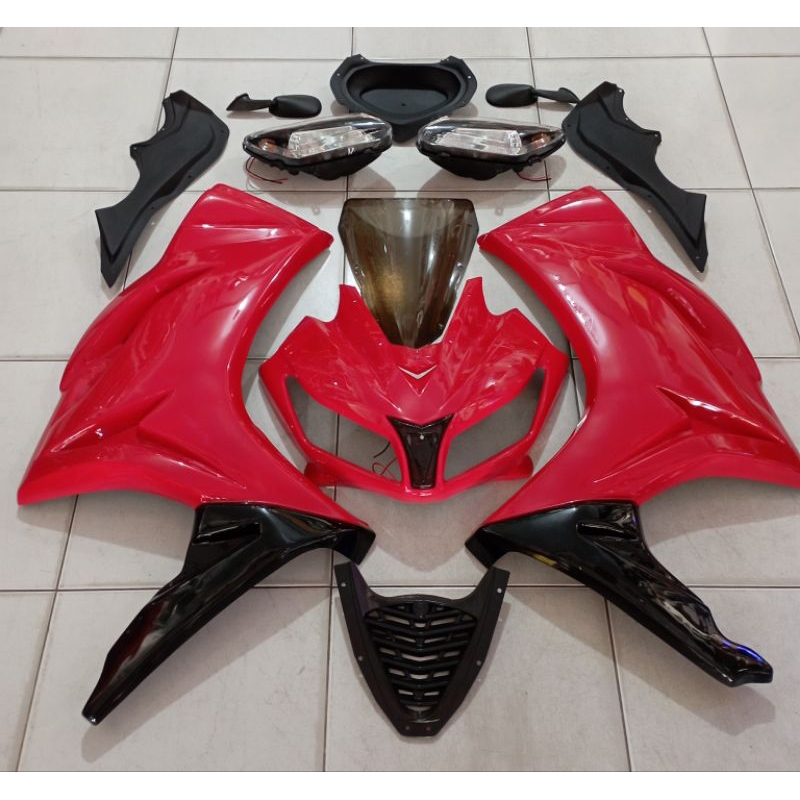 Fairing Merah Pnp Vixion Old/New Red(bisa buat modif semua motor)