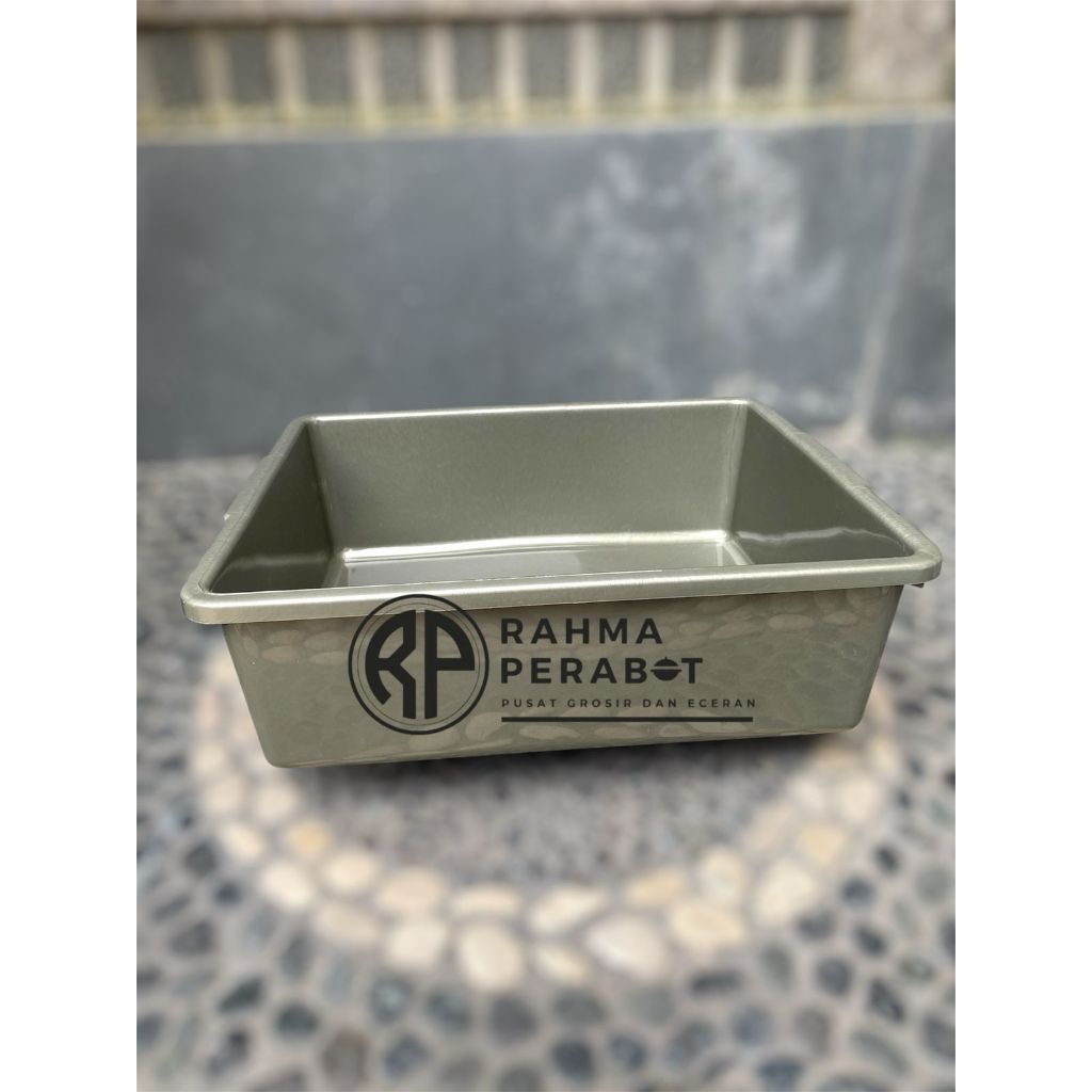 Bak hidroponik bak pasir kucing Bak pasir kucing plastik / litter box / kotak pasir jumbo 46 cm