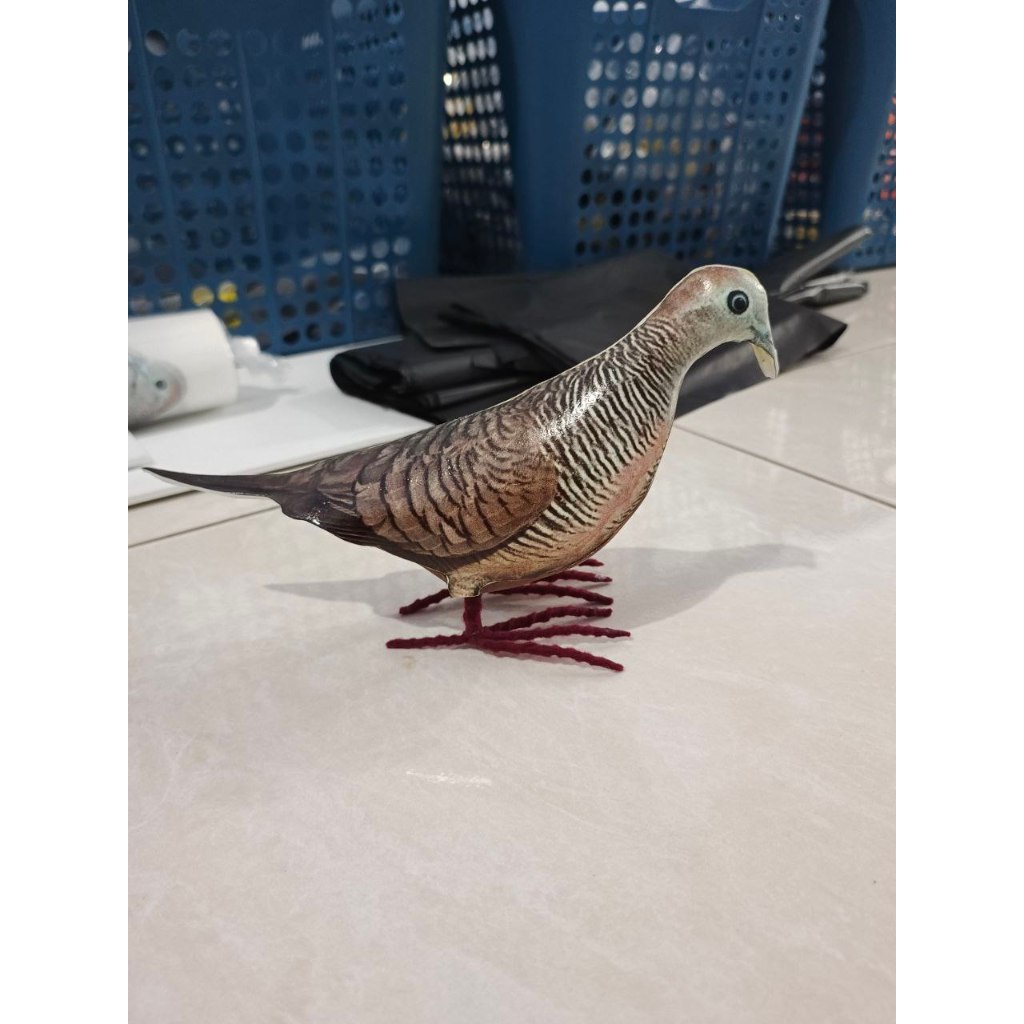 Jontrot patung burung perkutut/umpan burung perkutut Bahan DTF