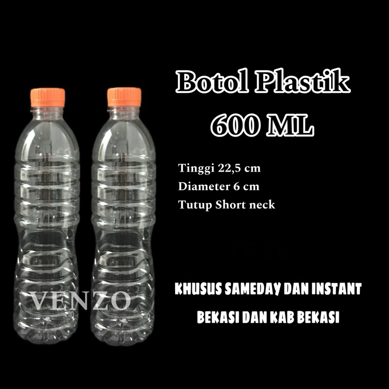 Botol Plastik Minuman Jamu 600ml