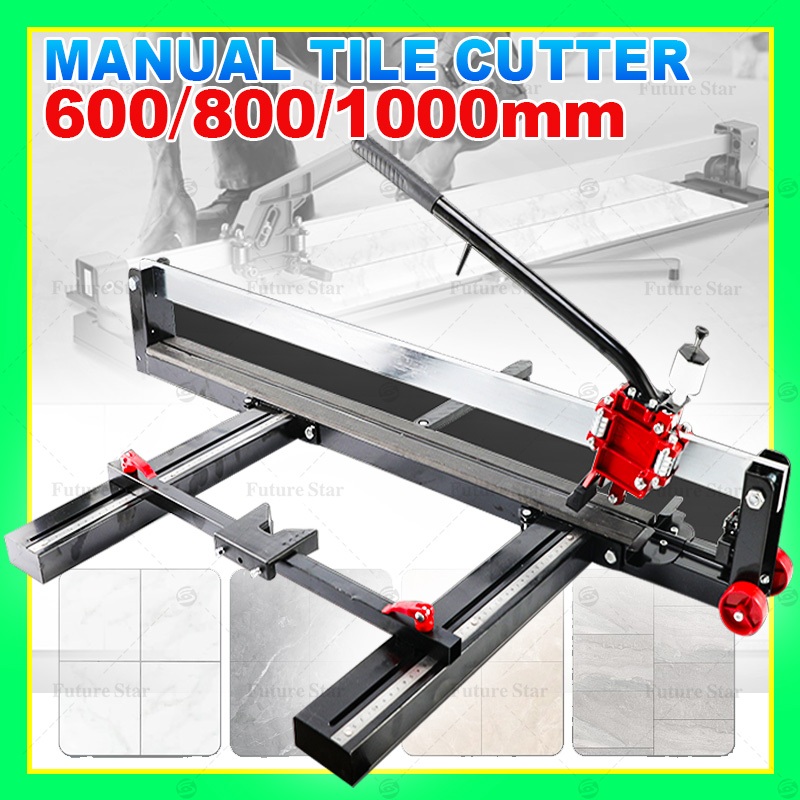 Alat Potong Granit Keramik Manual Granite Tile Cutter 60cm 80cm 100cm 600mm 800mm 1000mm Meja Mesin 