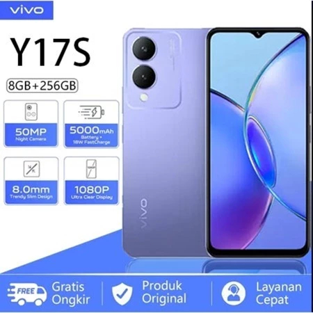 Vivo Y17S Ram8/256Gb Original & Bergaransi Resmi Vivo