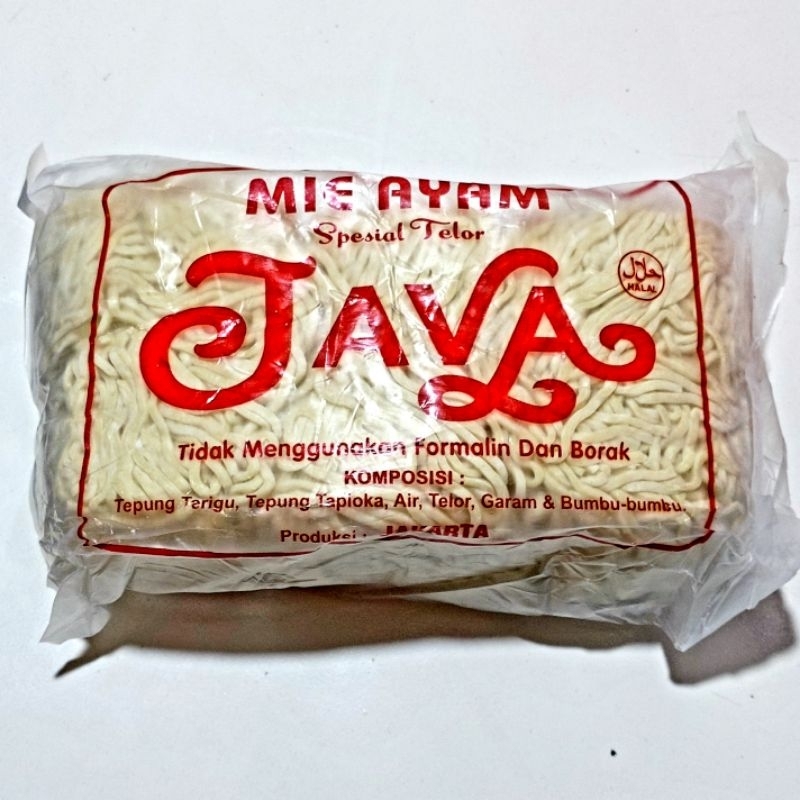 

MIE AYAM MEREK JAVA ISI 6 PORSI BERAT 500GRAM