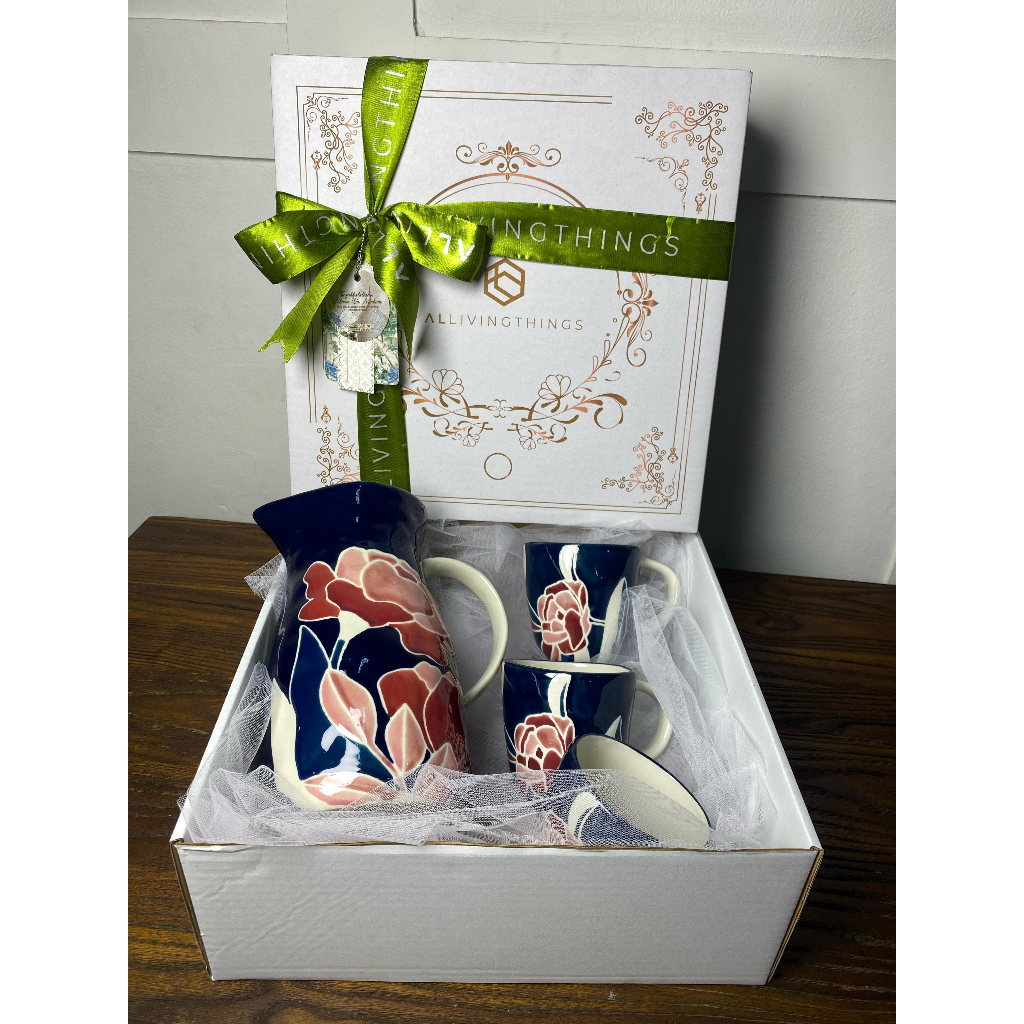 Hampers Tea Set | Teko Keramik | Gelas Keramik