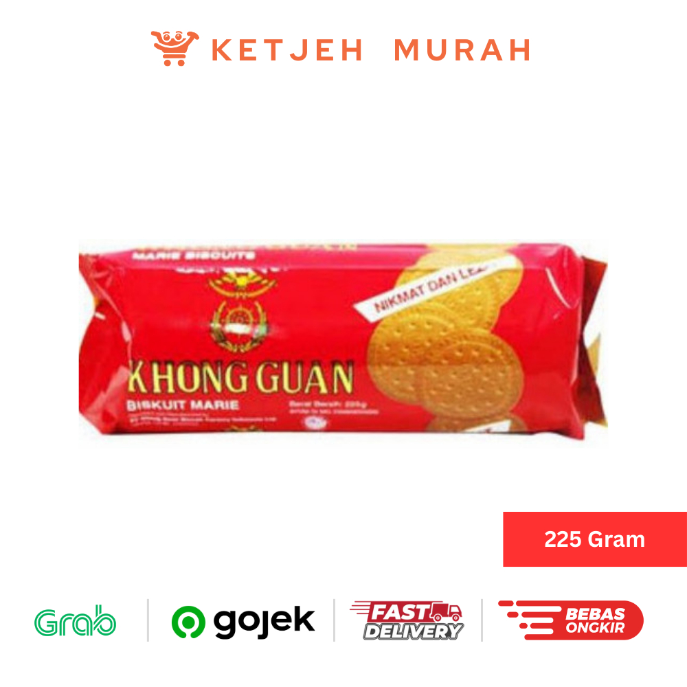 

Biskuit Khong Guan Marie 225 Gram