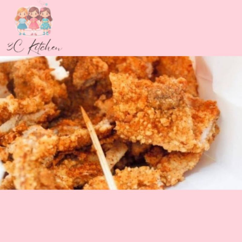 

chicken shi**in /ayam gunting frozen per 3pcs gratis bumbu balado bbq keju