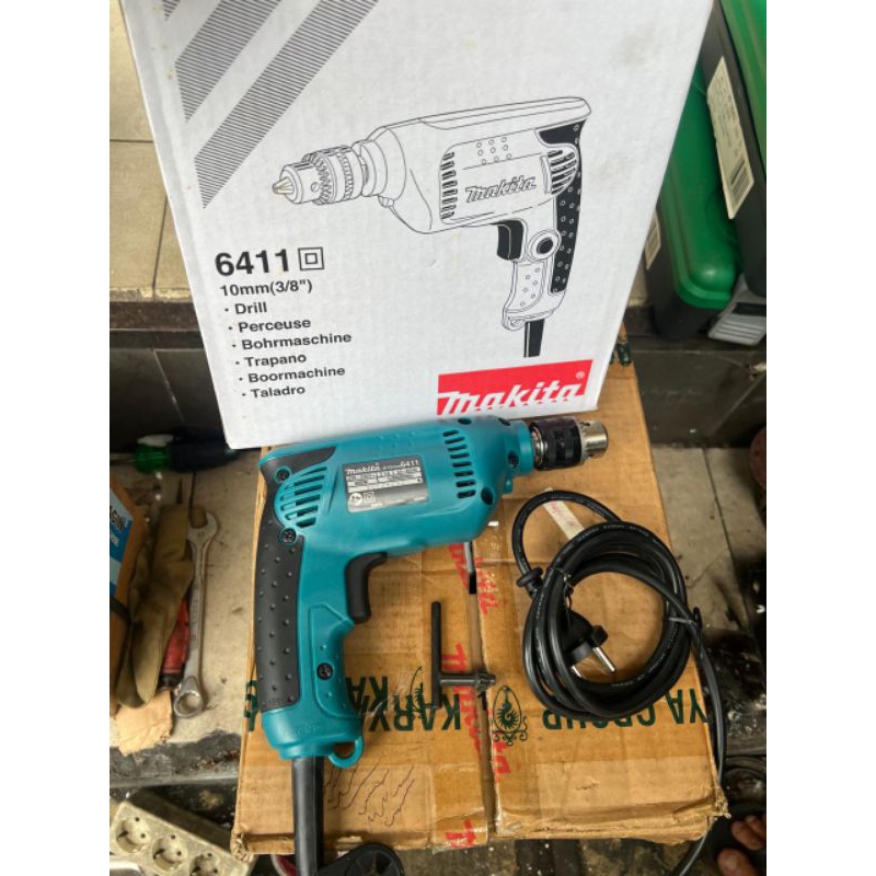 Makita 6411 Bor tangan 10mm Heavy Duty Original Japan