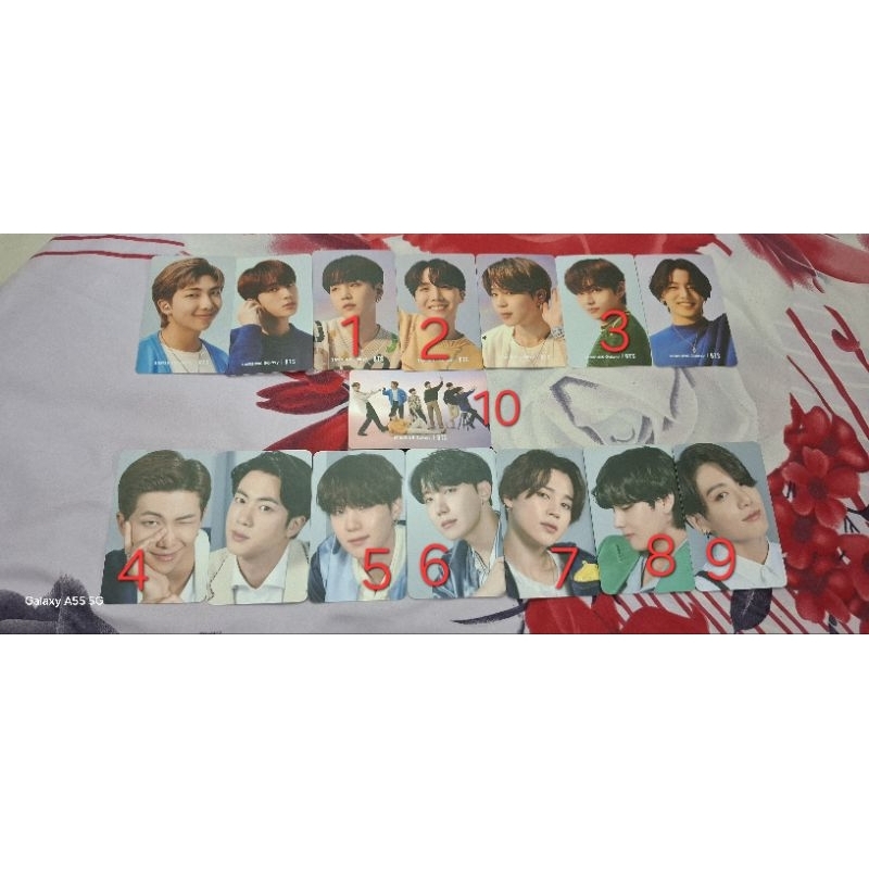 Photocard BTS Samsung Official