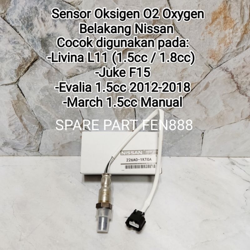 Sensor Oksigen O2 Oxygen Belakang Grand Livina L11 Juke Evalia March