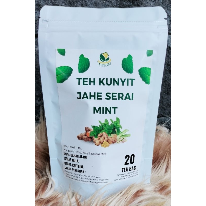 

HL Botanikal: Teh Kunyit Jahe Serai & Mint isi 20 kantong
