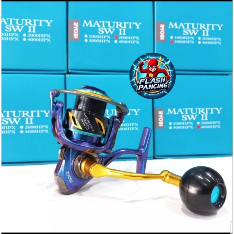 Reel Ryobi Maturity Sw ll Full Metal Body 1000-8000Hpx