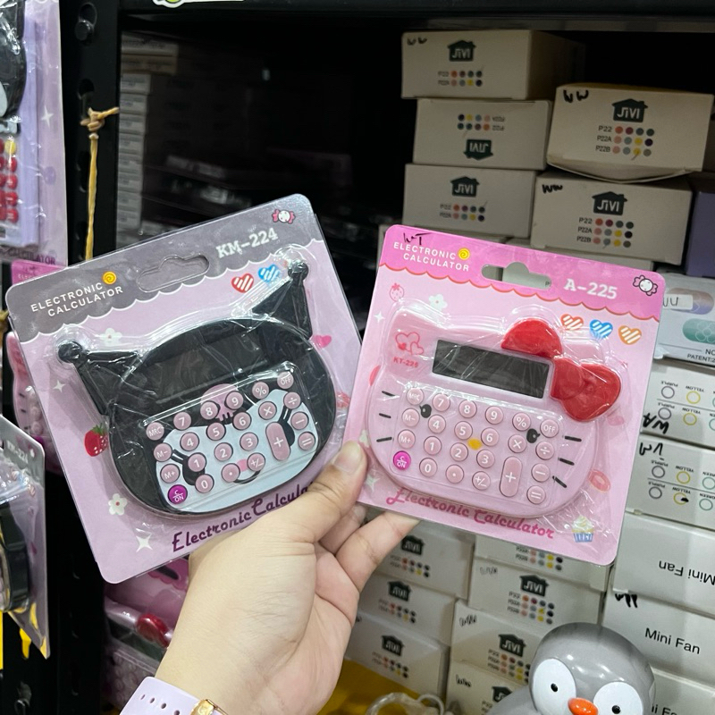 

calculator sanrio hello kitty kuromi kalkulator lucu
