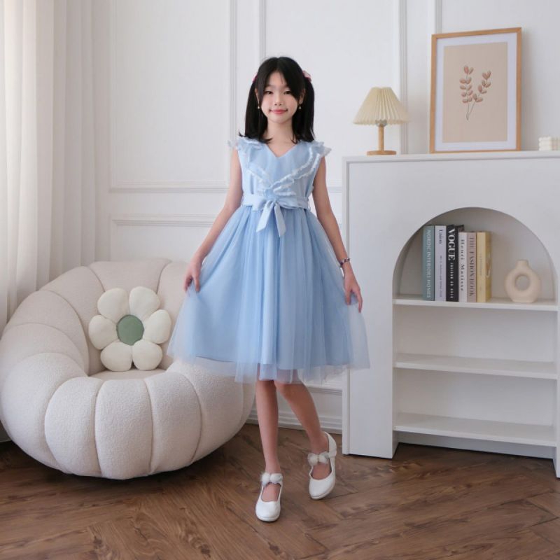 DRESS ANAK GAMIS BAHAN TILE