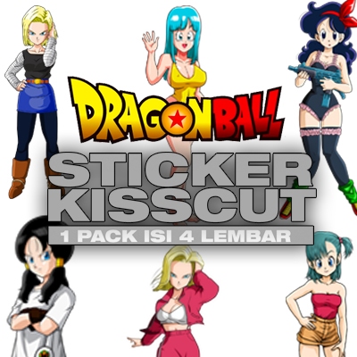 

STICKER PACK DRAGON BALL | STICKER TUMBLER | STIKER LAPTOP KOPER HELM 1 PACK ISI 4LEMBAR