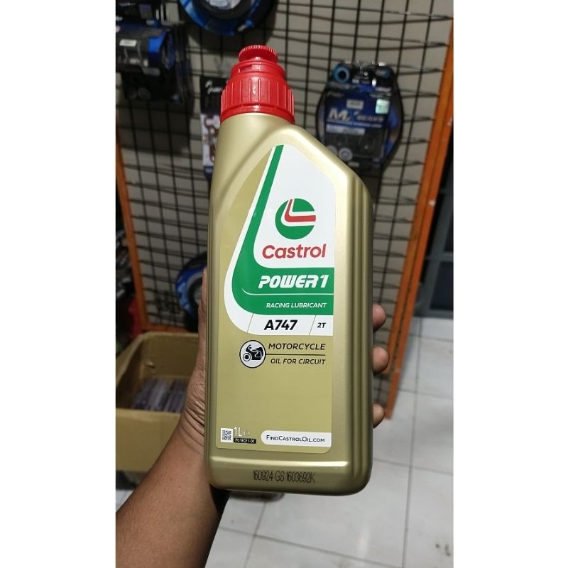 OLI ATAS OLI SAMPING CASTROL POWER 1 A747 2T 1L