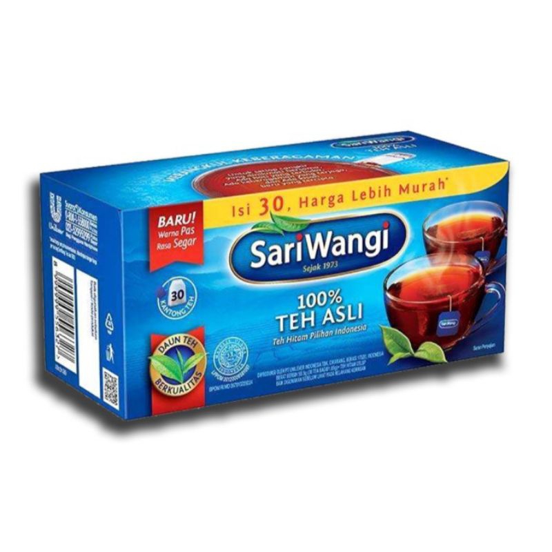 

SariWangi Teh Celup Hitam Asli 30 x 1,85 g