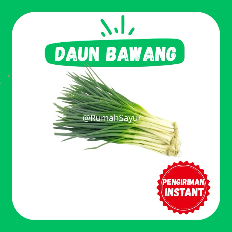 

[KIRIM INSTANT] DAUN BAWANG 100gr - RUMAH SAYUR