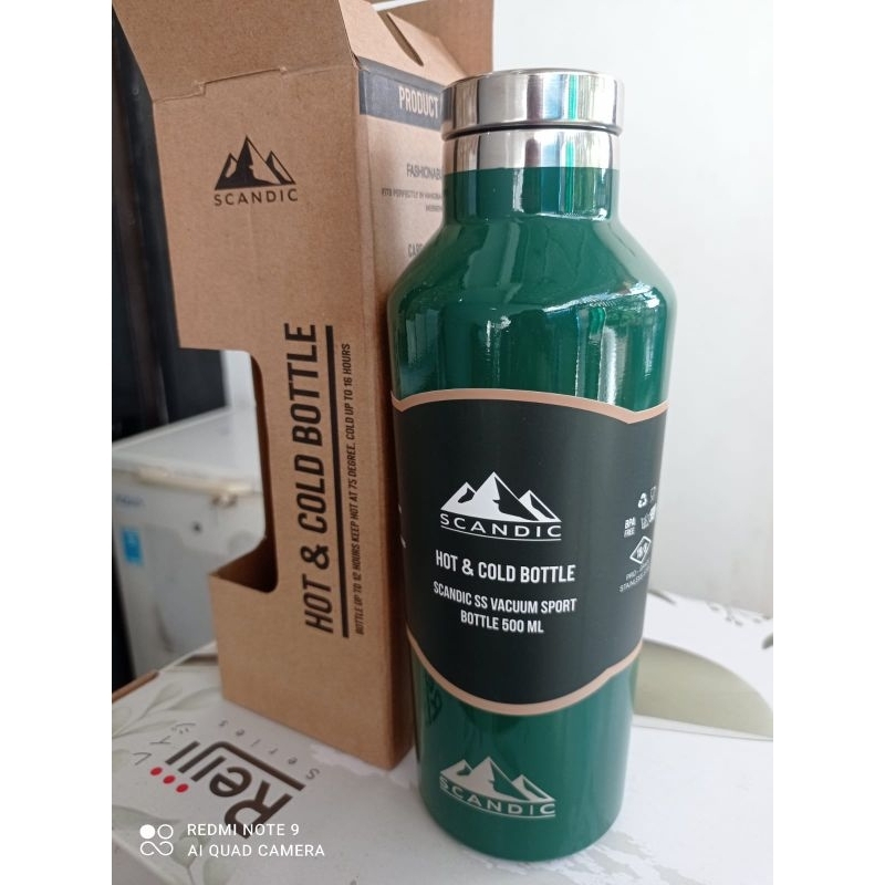 Tumbler scandic  500 ml warna ijo