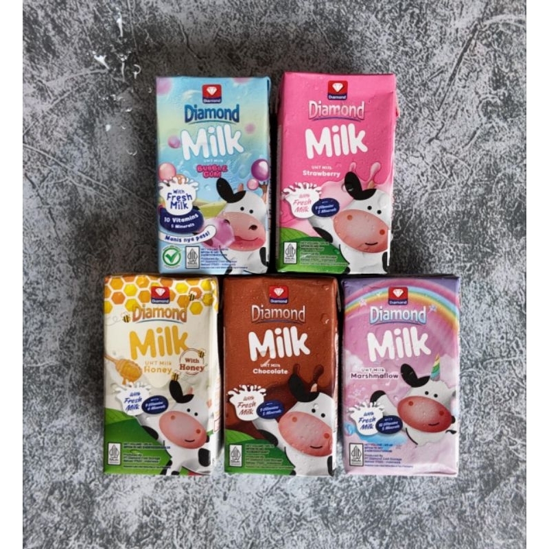 

DIAMOND UHT MILK ALL VARIAN 125ml