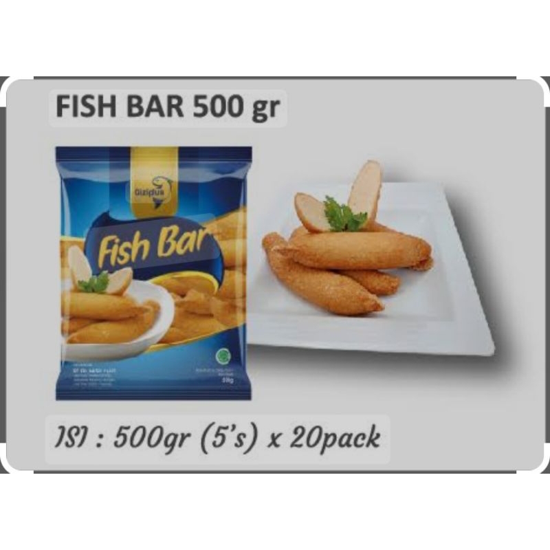 

GiziPlus Fish Bar 500 gr