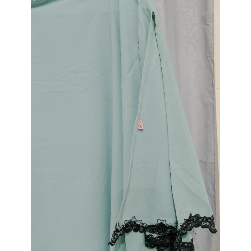 PL Jilbab/Hijab Instan syari buat kondangan Hijau Wardah