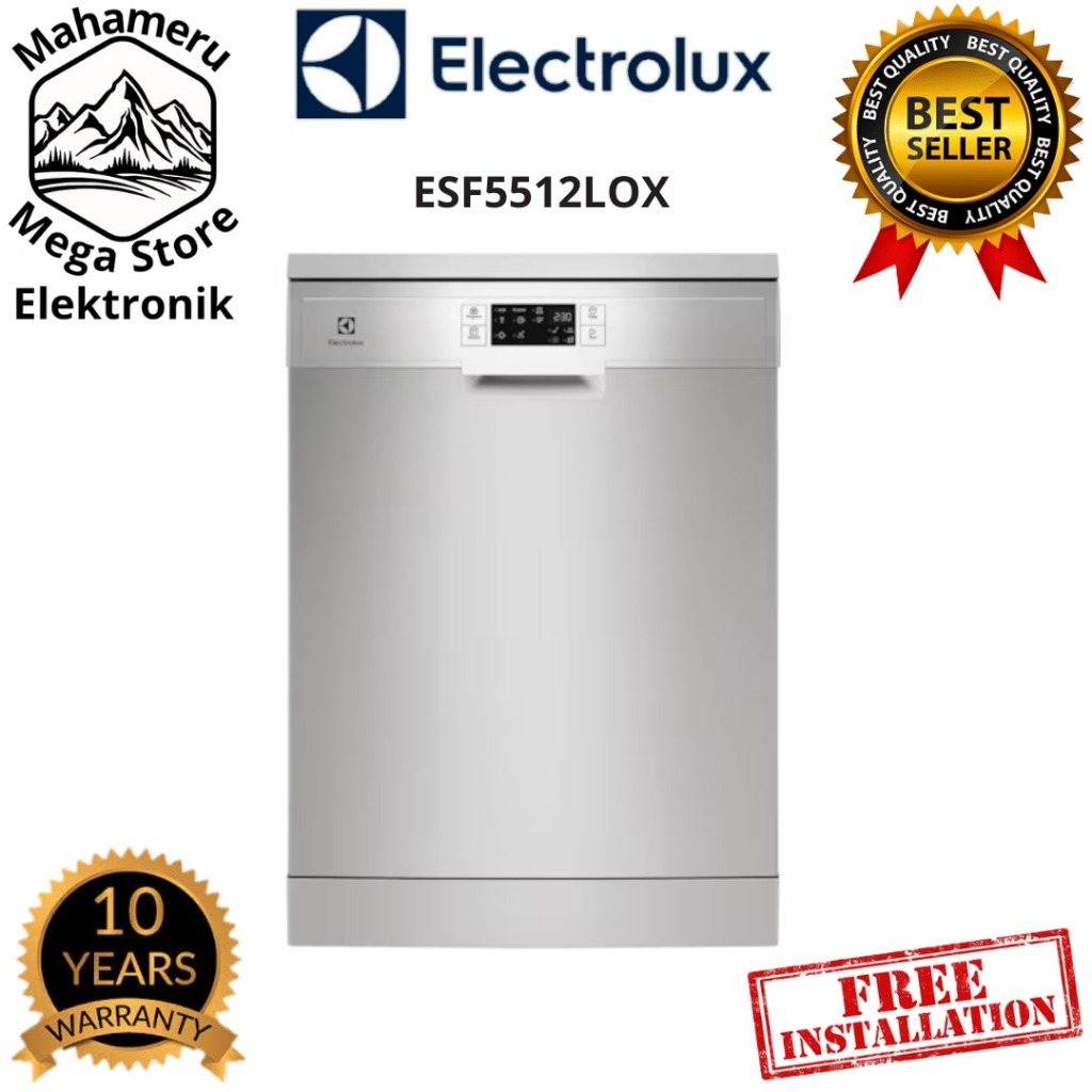 Dishwasher freestanding Electrolux 60cm UltimateCare 300 ESF5512LOX