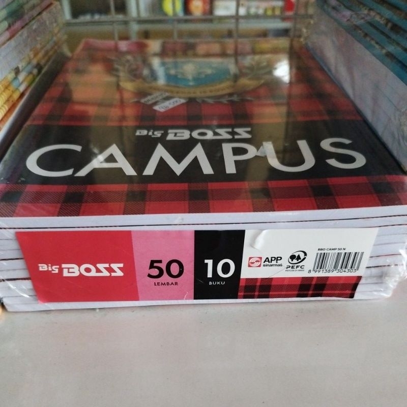 Buku Big Boss Kampus isi 50 lembar, Buku Big Boss 1 pack