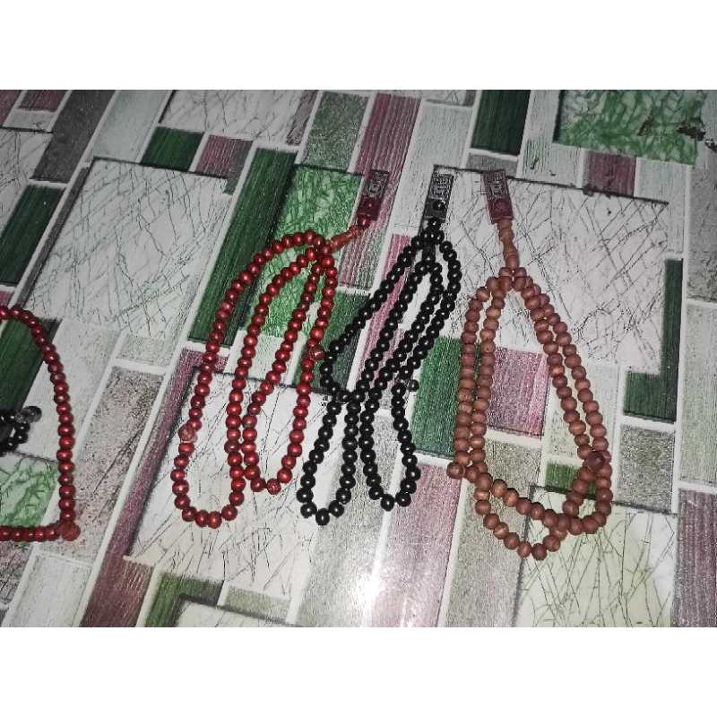 Tasbih kayu 99 butir