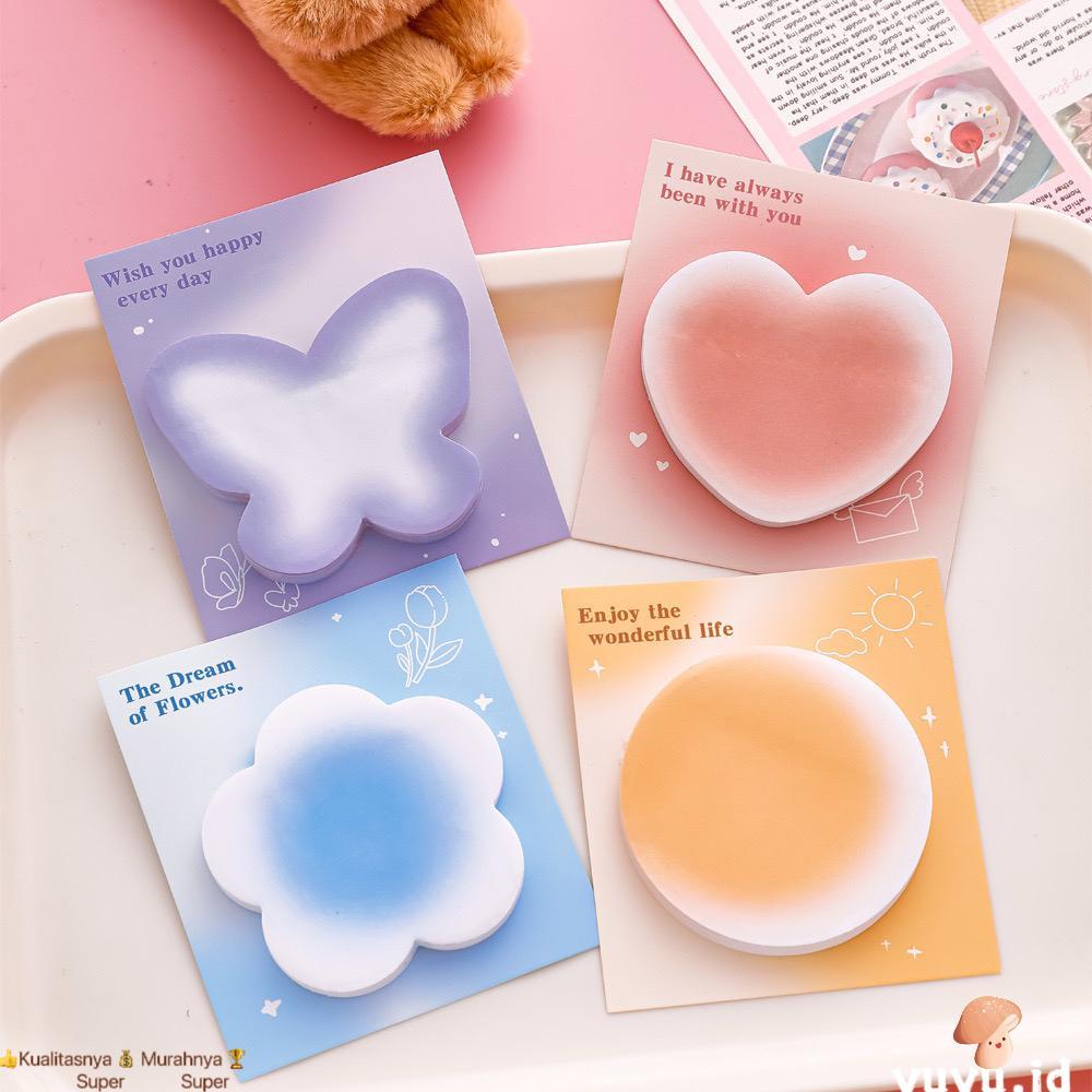 

Sticky Notes Gradient Cute Colorful / Post-it Notes / Memo Kertas