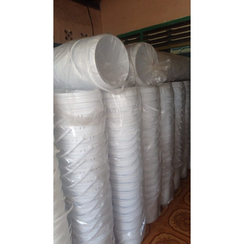 Ember 20L/25kg putih polos bekas latek