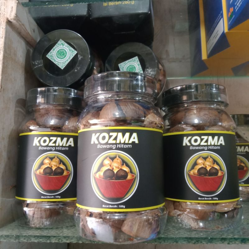

Black Garlic Kozma Bawang Hitam 100gram