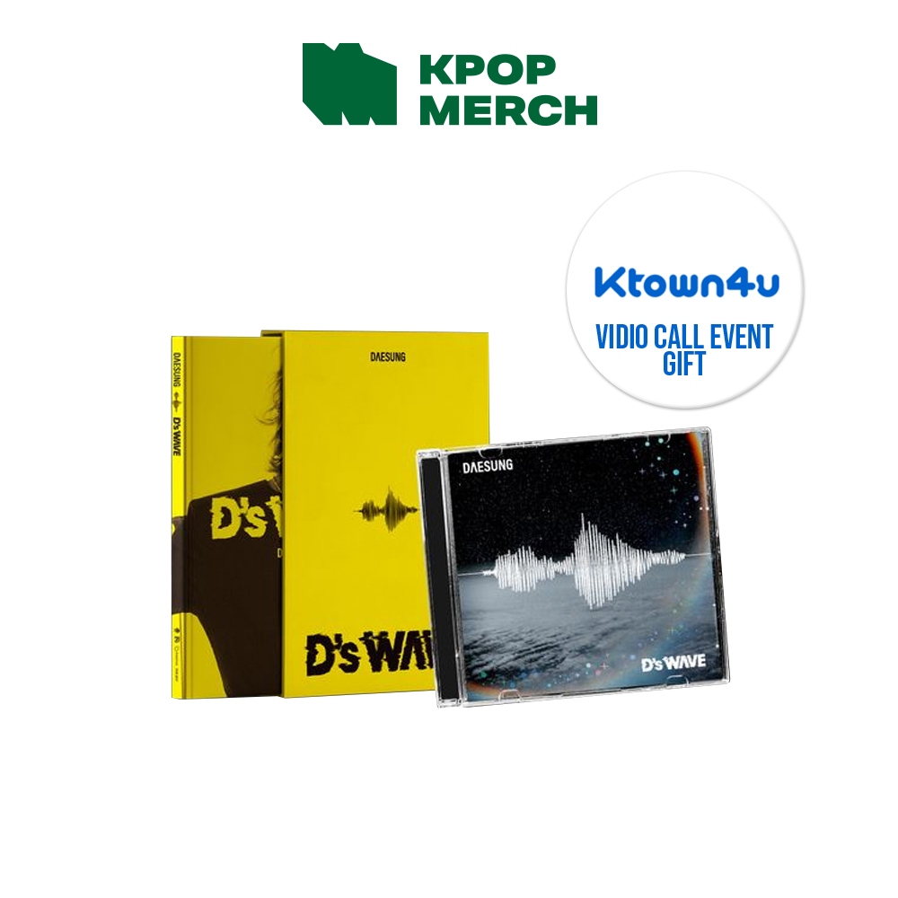 [+KTOWN4U VIDEO CALL Photocard] DAESUNG - 1st Mini Album [ D’s WAVE ]