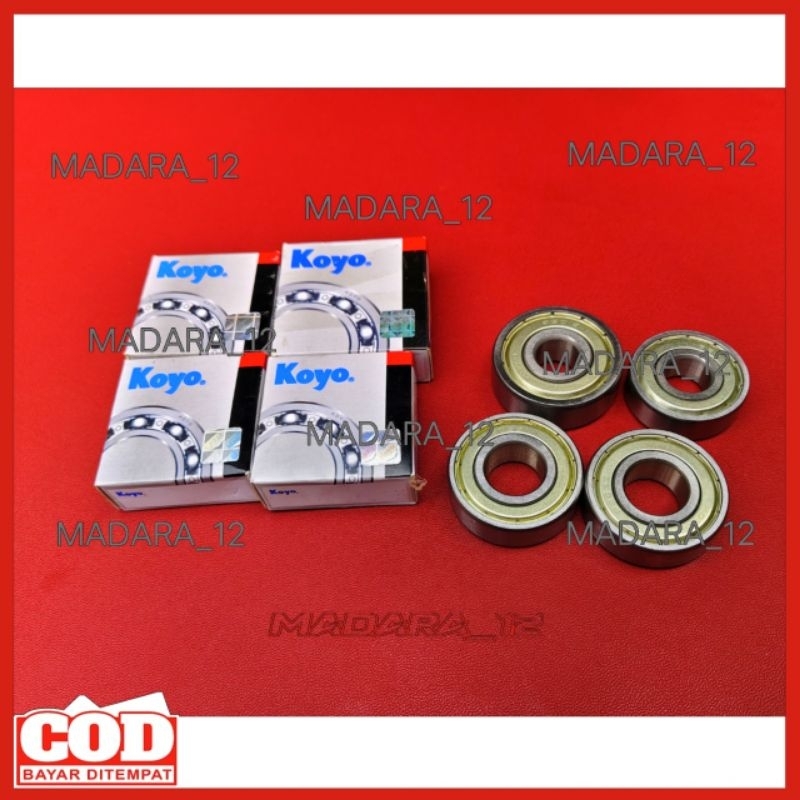 BEARING LAHER LAHAR RODA SET KOYO JAPAN DEPAN BELAKANG KAWASAKI KLX 150 D-TRAKER 150/BERING LAKER KL