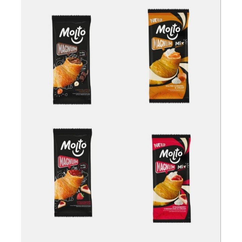 

Croissant Bread Molto Magnum Asli Mesir isi 4