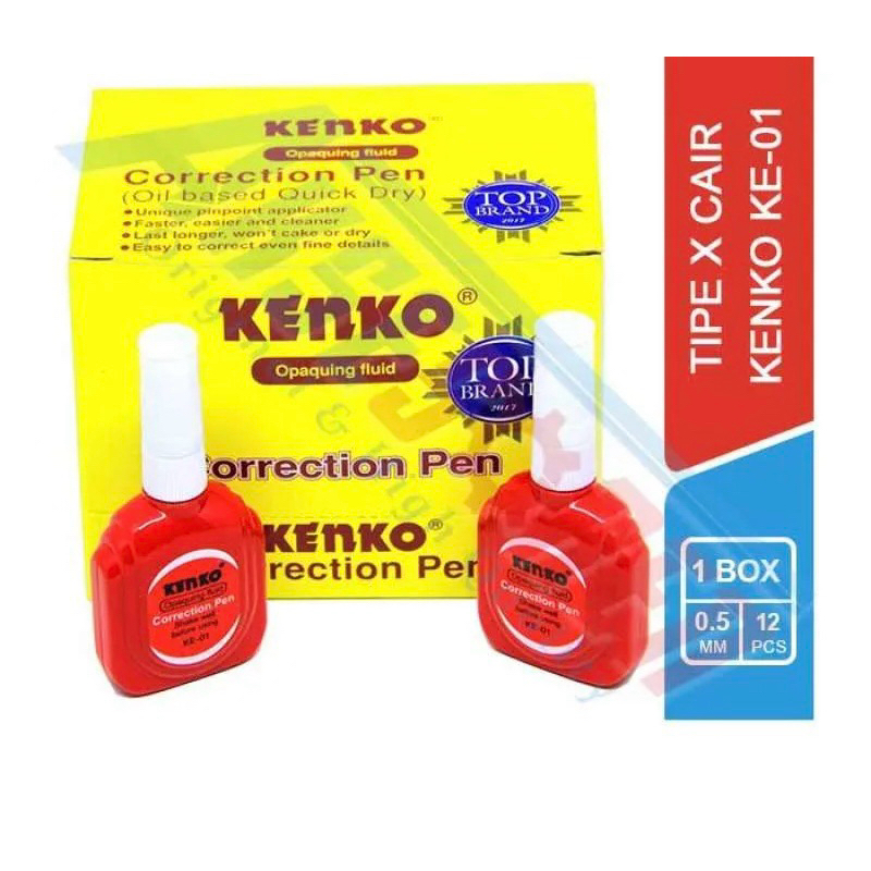 

Tip x Kenko KE 01 cair /corecction pen Kenko