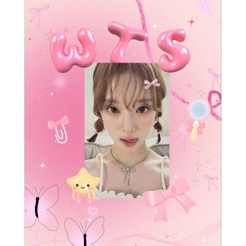 [ BOOKED ] ꣑୧ official photocard winter melet aespa .