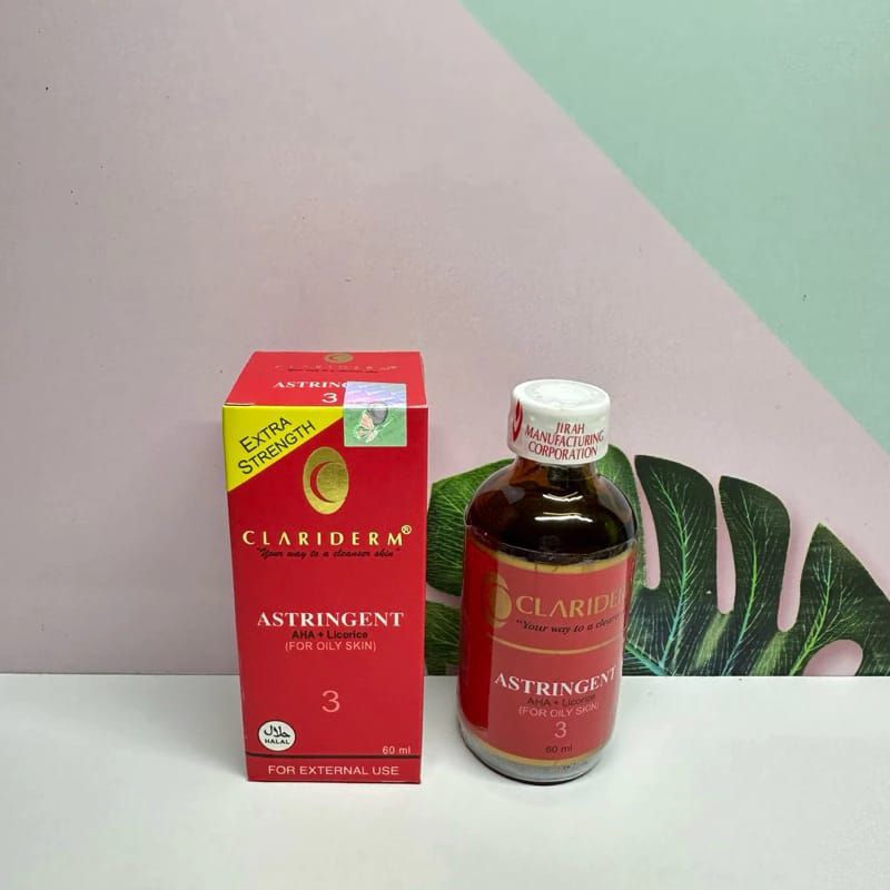 toner clariderm 100%original