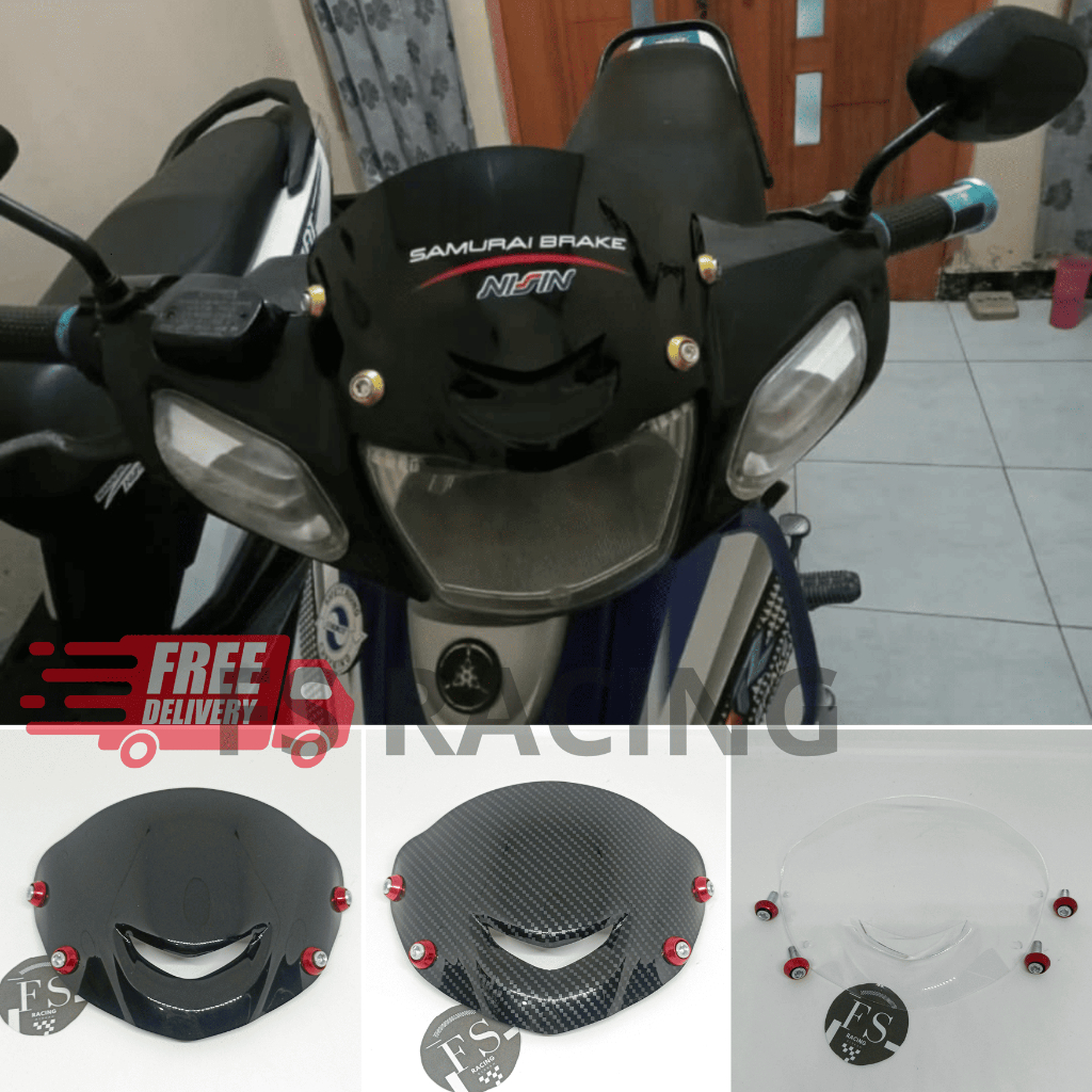 VISOR FIZ R SATRIA HIU VEGA R JUPITER Z1 SHOGUN 125 DAN MOTOR LAINNYA