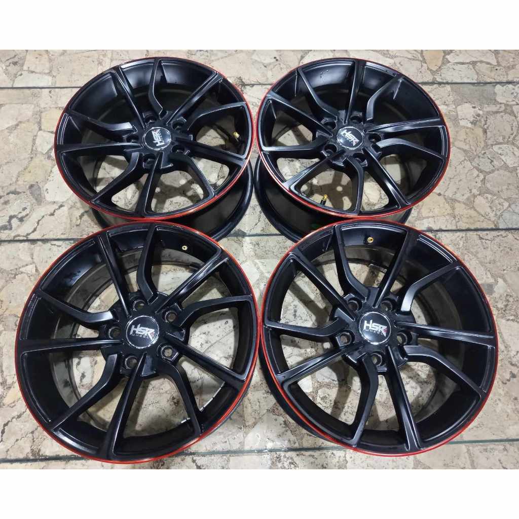 Velg second HSR MISATO R16x7 PCD 5x114 ET40