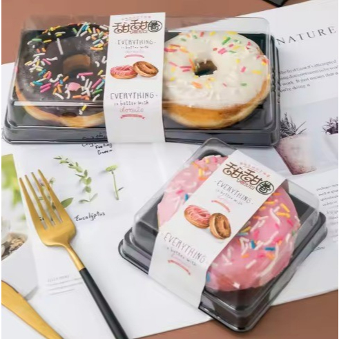 Blister Box Tray Mika Kue Cake Donat Donut W808 isi  2
