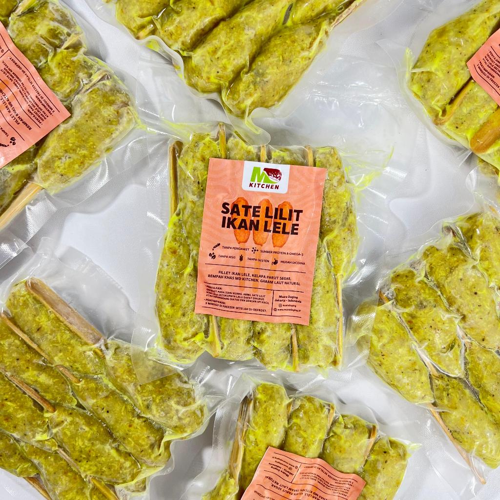 

MD KITCHEN Sate Lilit Ikan Lele 8's - KIDS APPROVED!!