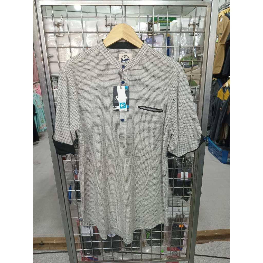Kurta Lengan Pendek - Kuffa - Katun - HijrahStore