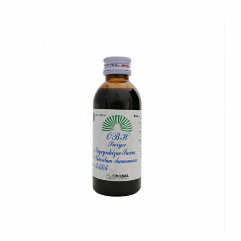 OBH ITRASAL 100 ML | OBAT BATUK HERBAL SURYA | sirup hitam