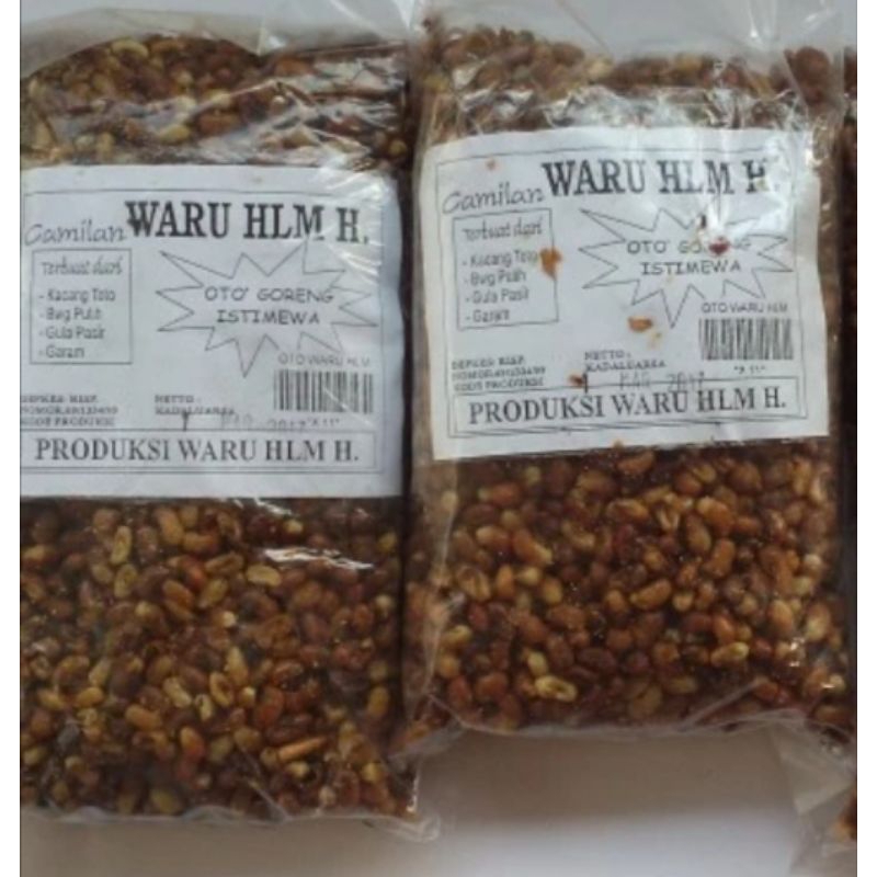 

Camilan Otok khas Wek tuwek sapaket