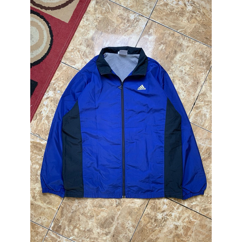 JAKET PARASUT ADIDAS BIG LOGO TAPPED/JAKET COLORBLOK ADIDAS BIG LOGO/JAKET OLAHRAGA ADIDAS BIG LOGO 