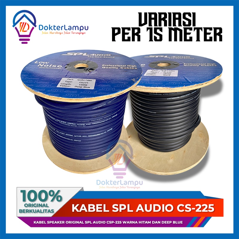 Kabel SPL Audio CABLE SPEAKER CS-225 Ecer Per 15 Meter