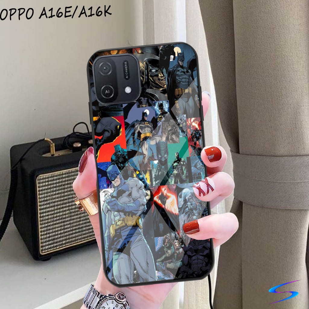 CASE Oppo A16k/A16E Terbaru (BATMAN) - Case Hp - Sheishore- Casing Hp - Softcase Case Hp - Casing Hp