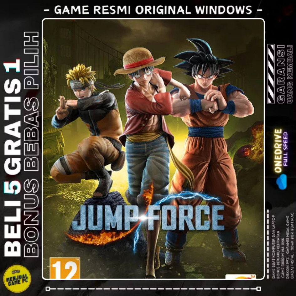 JUMP FORCE - GAME WINDOWS ORIGINAL - GAME PC - GAME LAPTOP - GAME OFFLINE - BELI 5 GRATIS 1 - GARANS