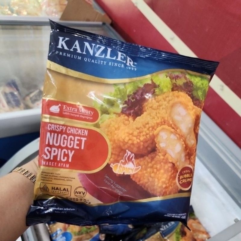 

KANZLER CRISPY CHICKEN NUGGET SPICY 450gram