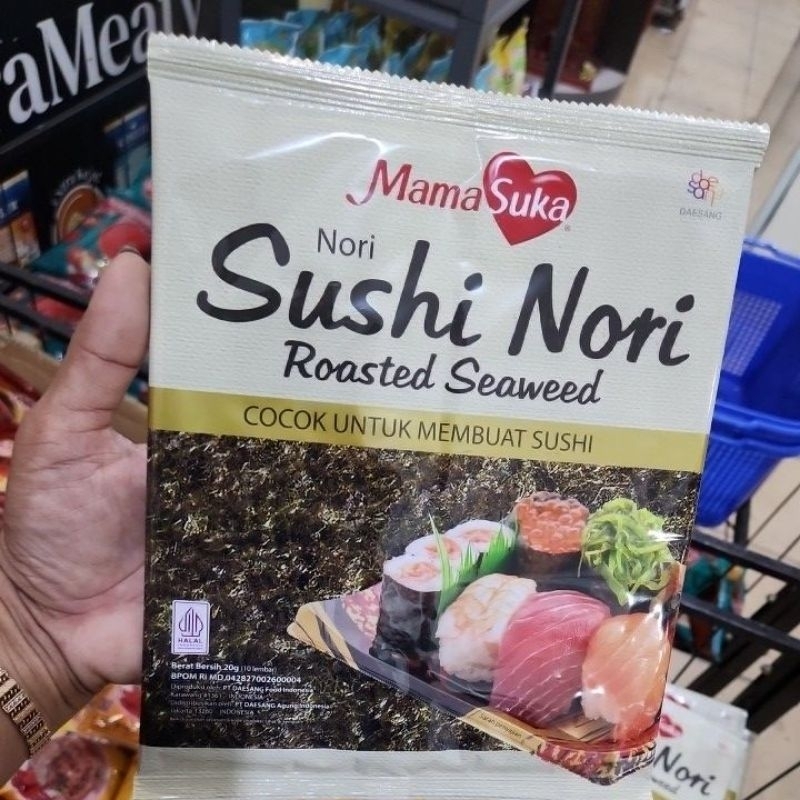 

MAMA SUKA SUSHI NORI ROASTED SEAWEED 20GRAM